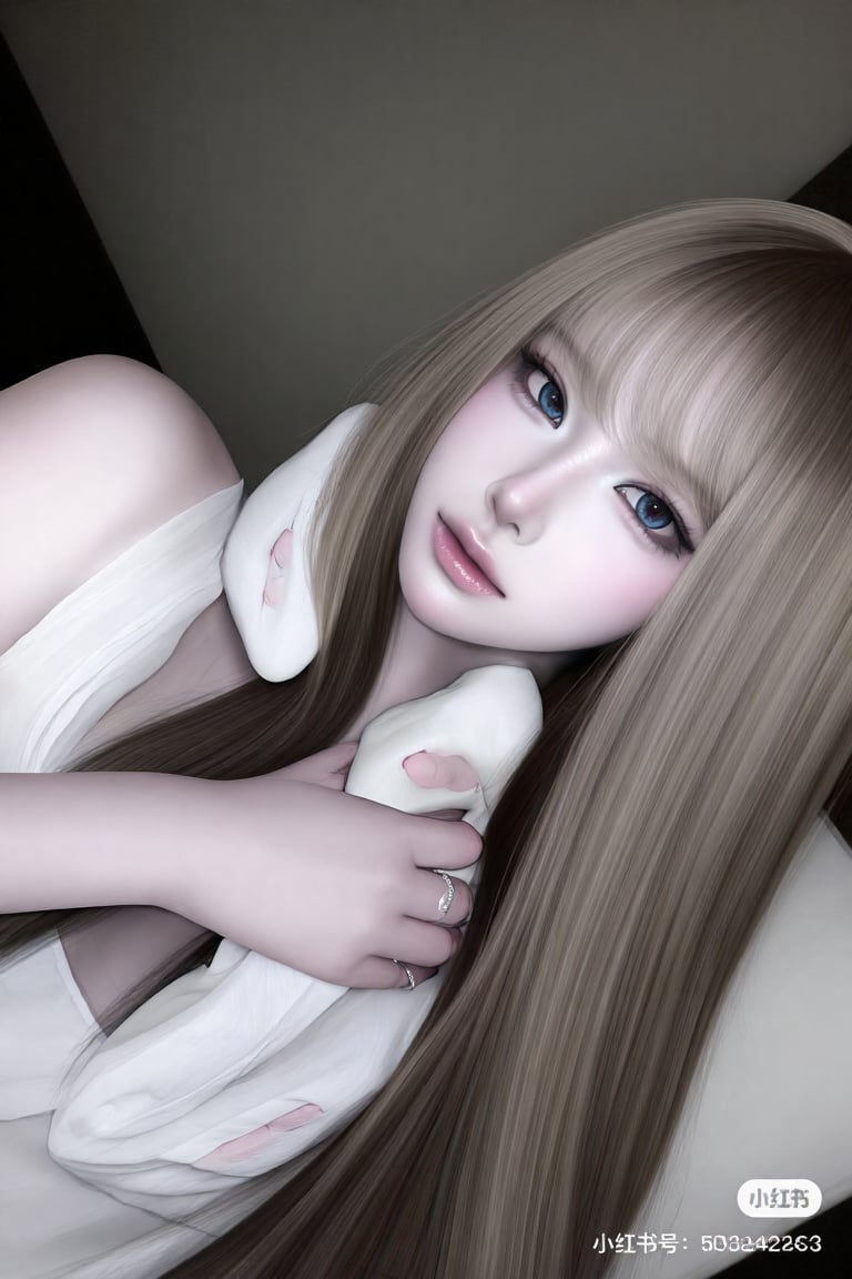 one woman,  asian girl,  doll-eyes makeup by Soninaa on Tensor.Art