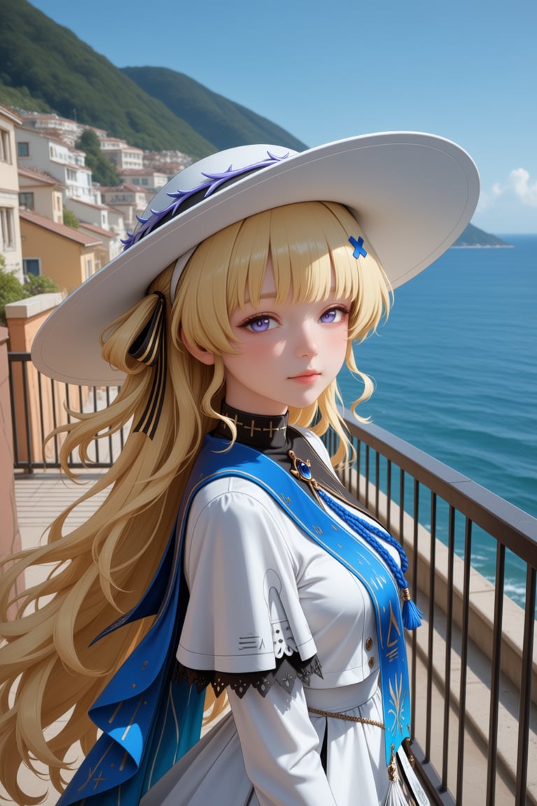 1girl,  phoebe \(wuthering waves\),  blonde hair by Bula on Tensor.Art