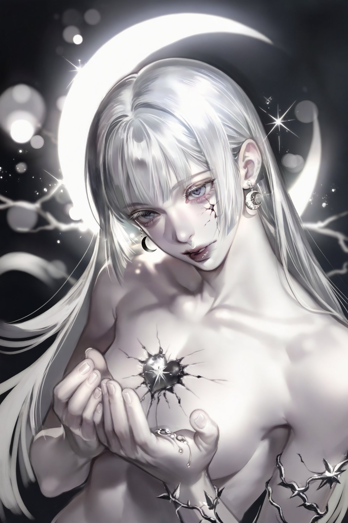 1girl,  solo,  broken doll by kissfromangel on Tensor.Art