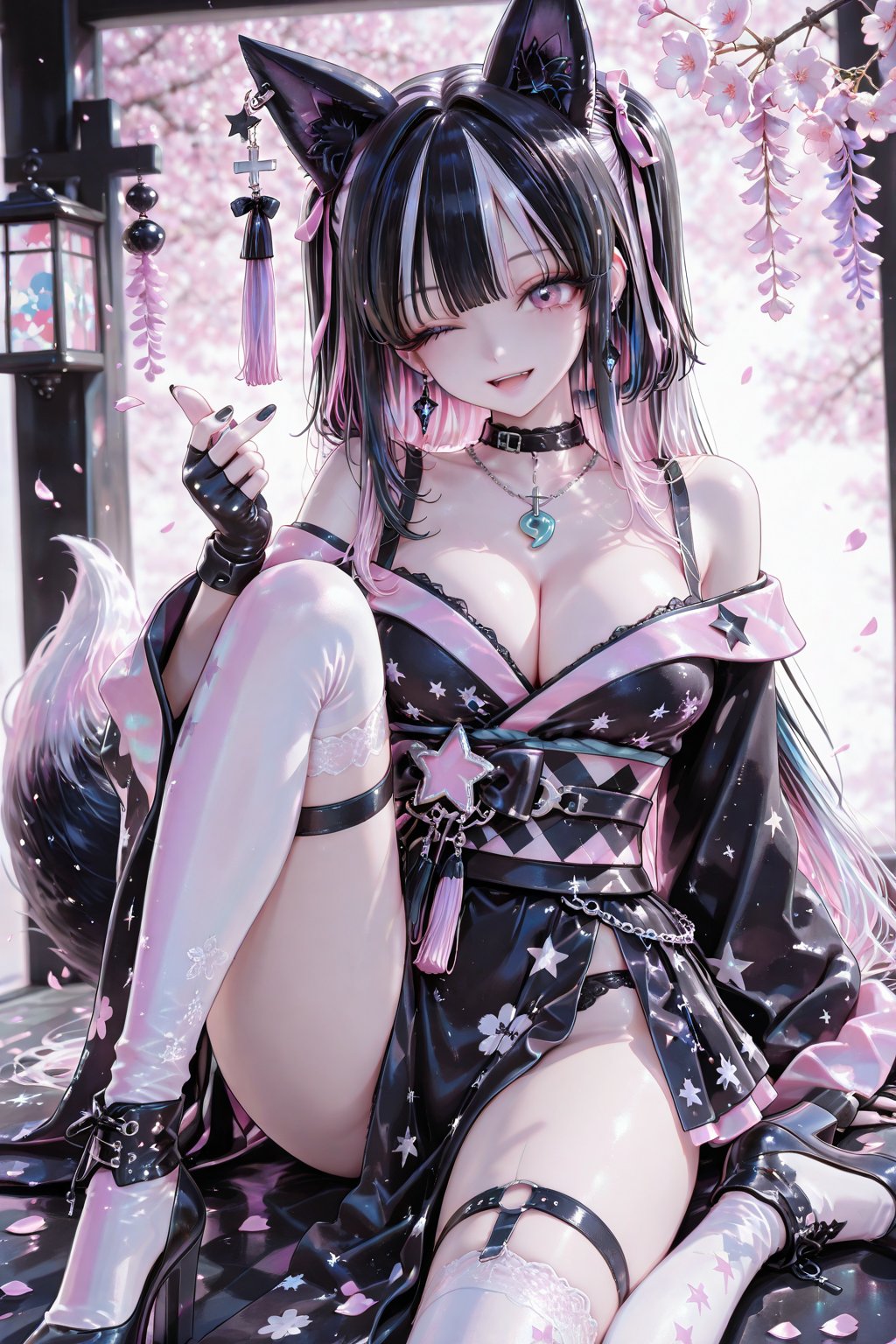Kaminomai,  long hair,  chest by kagenari  on Tensor.Art