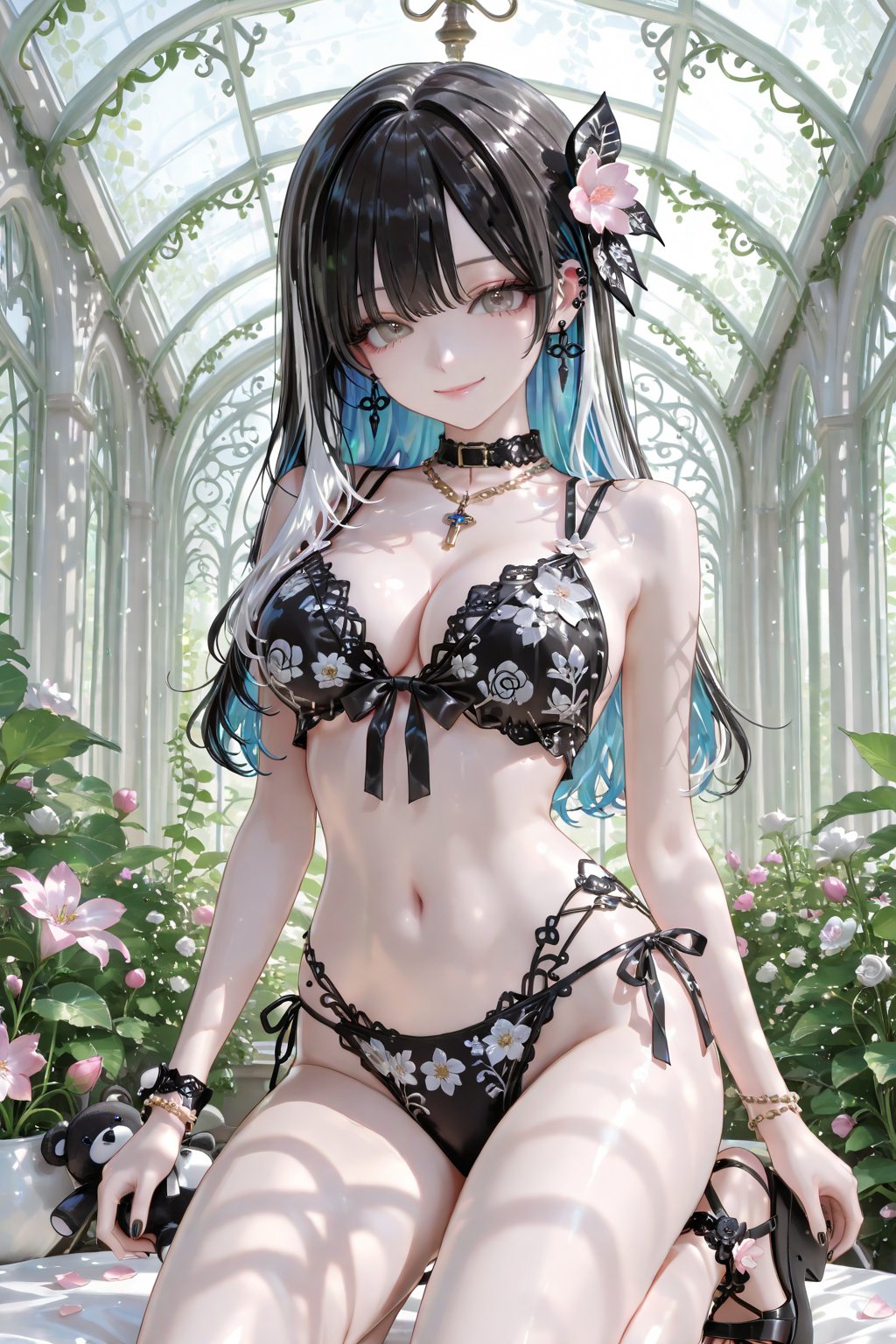 Rin Akenomiya,  long hair,  chest area by kagenari  on Tensor.Art