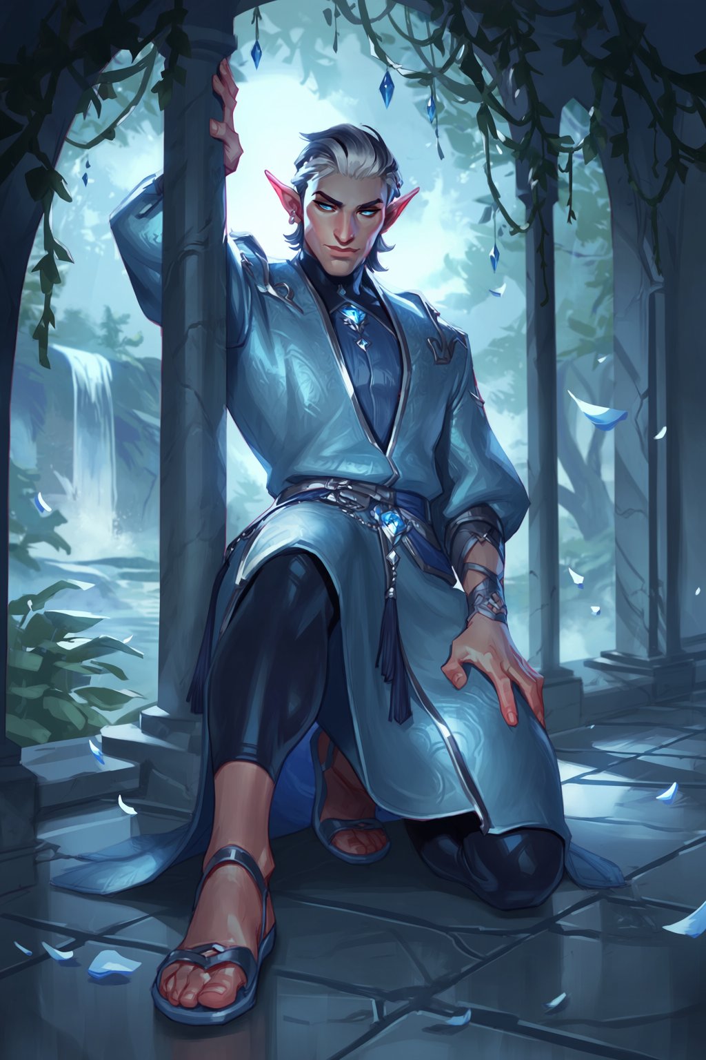 digital illustration,  solo,  1boy by Azriaelis on Tensor.Art