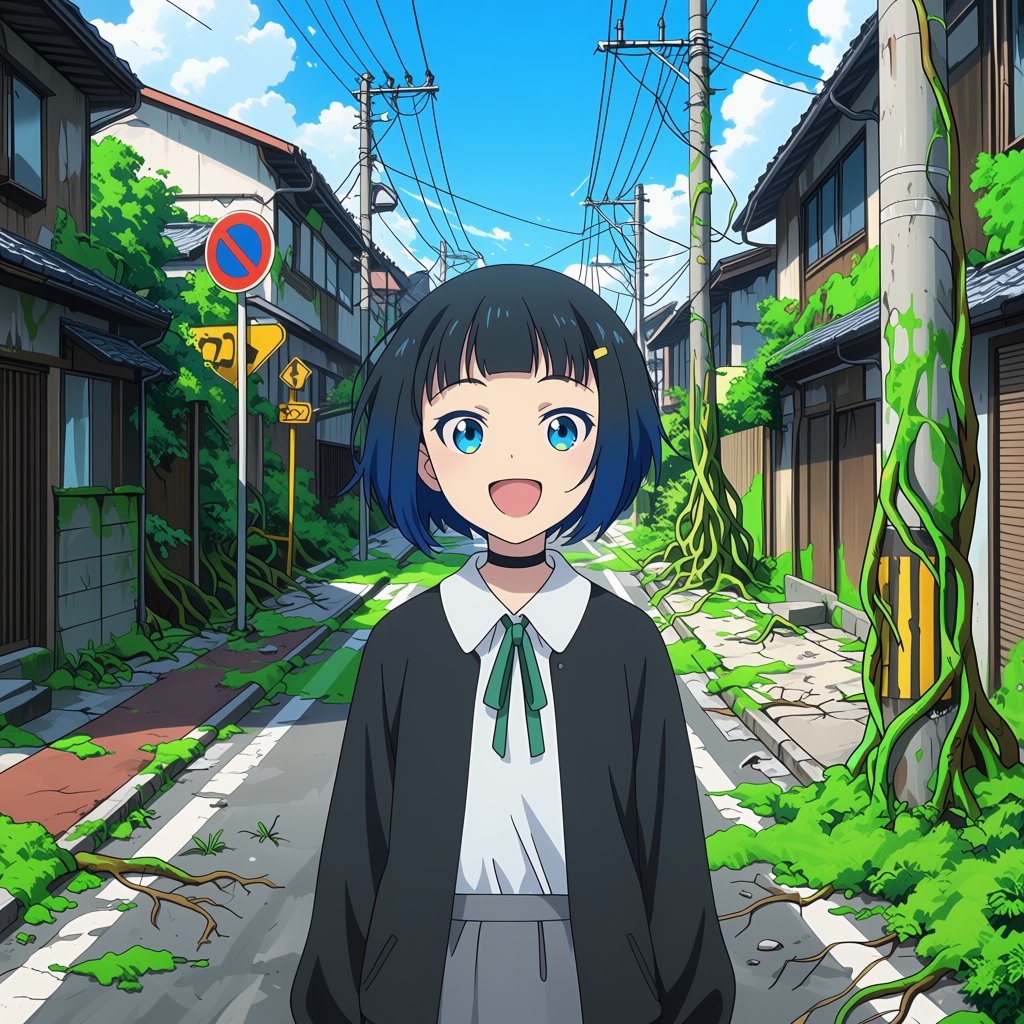 1girl,  short hair,  bob cut by ArtAIAlchemy on Tensor.Art