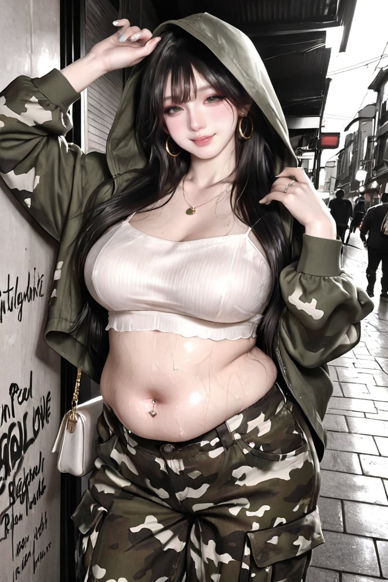 1 girl,  ((Chubby_girl)),  (Green_eyes) by Katiwa Hi👋🏼 on Tensor.Art