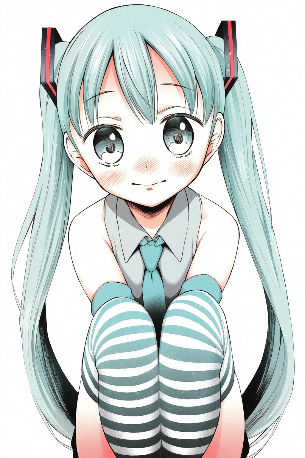 (DobatoArt),  1girl,  hatsune miku by MasteRaccoonMan on Tensor.Art
