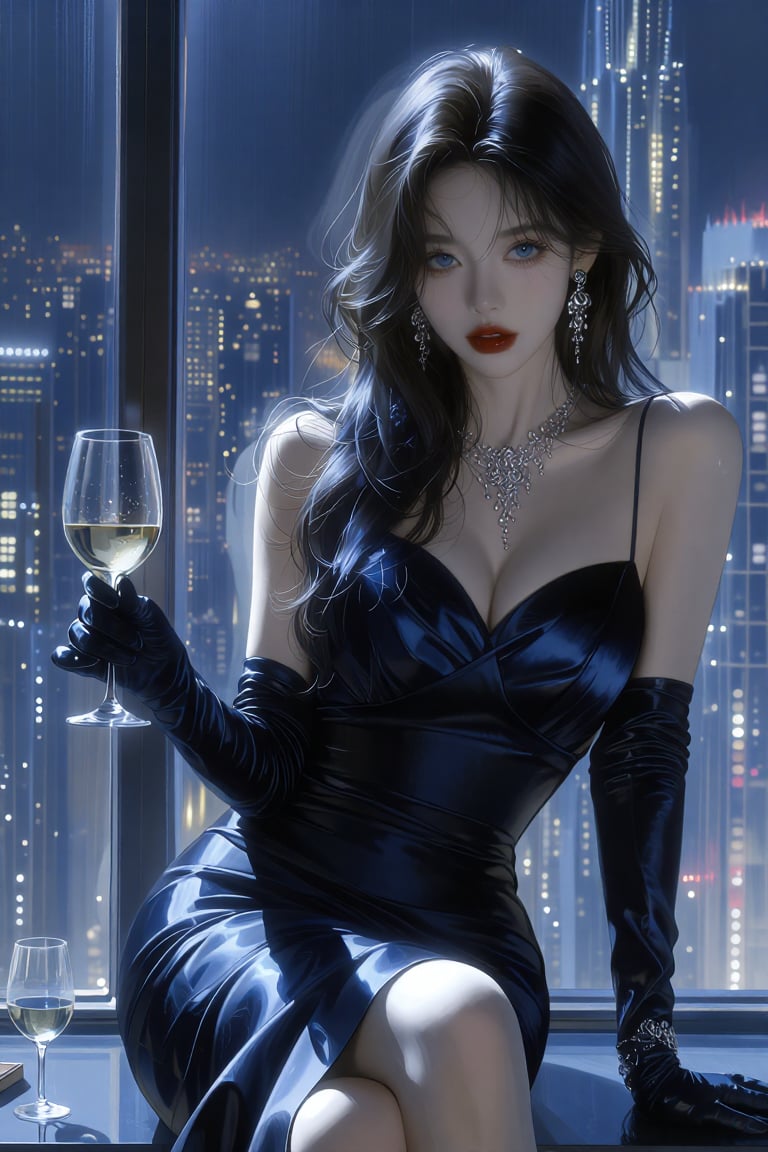 (Highly refined art style) 1female,  solo,  semi realistic young woman by Aily on Tensor.Art