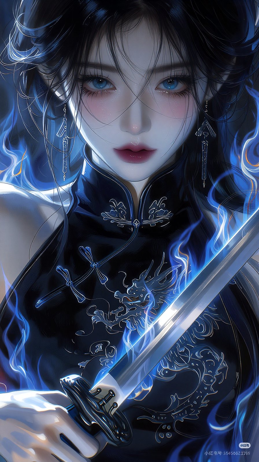(Highly refined art style) 1female,  solo,  semi realistic young woman by Aily on Tensor.Art