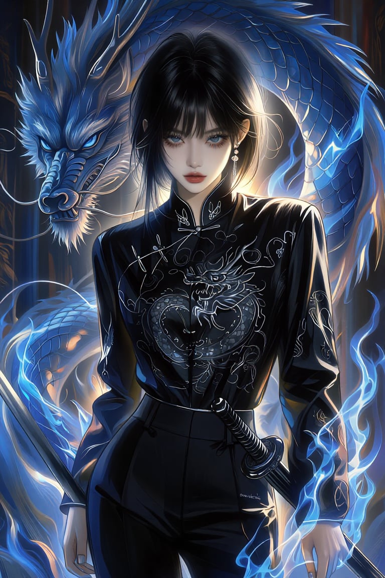(Highly refined art style) 1female,  solo,  semi realistic young woman by Aily on Tensor.Art
