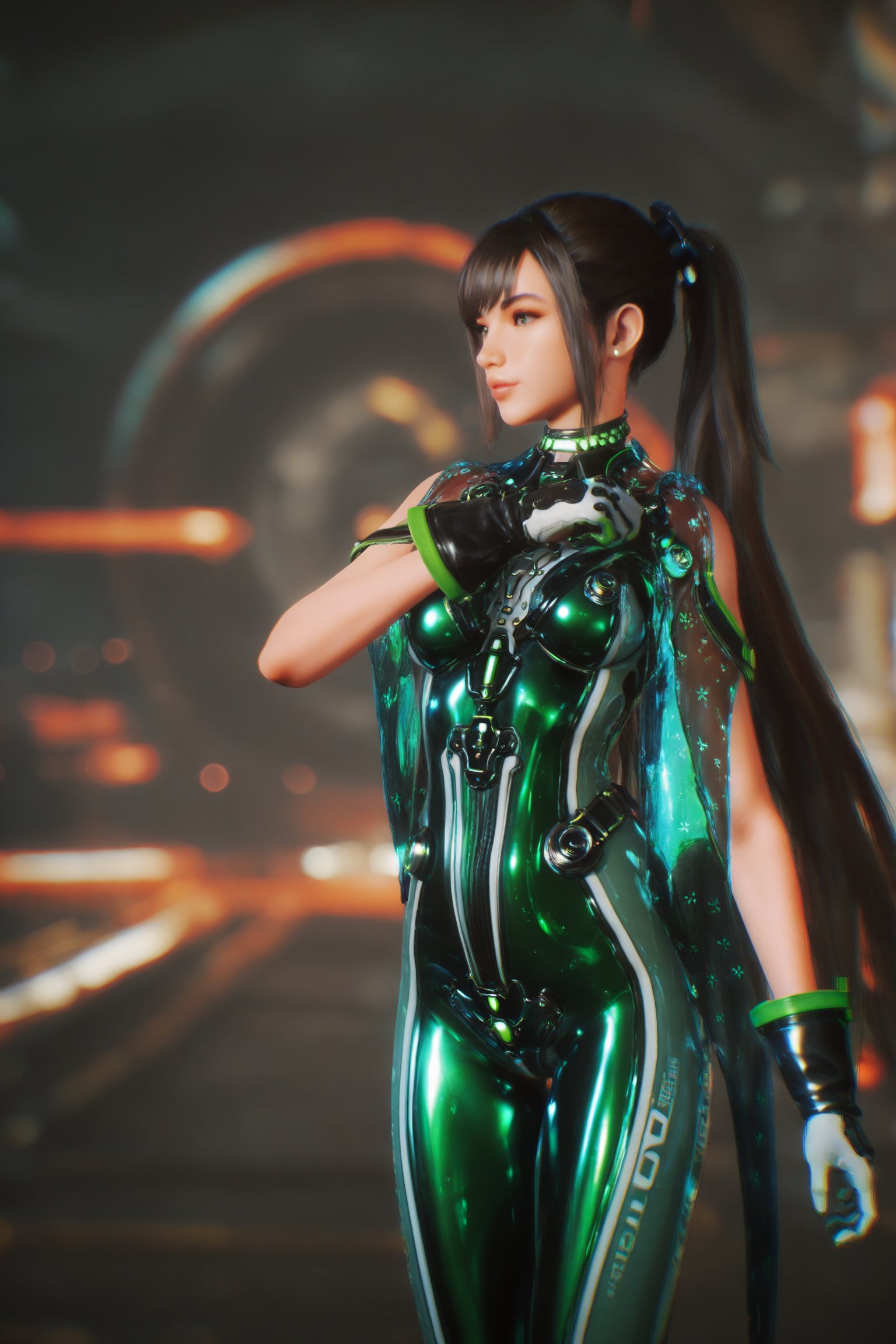 stellarblade style,  3d render,  1female by SoulClone on Tensor.Art