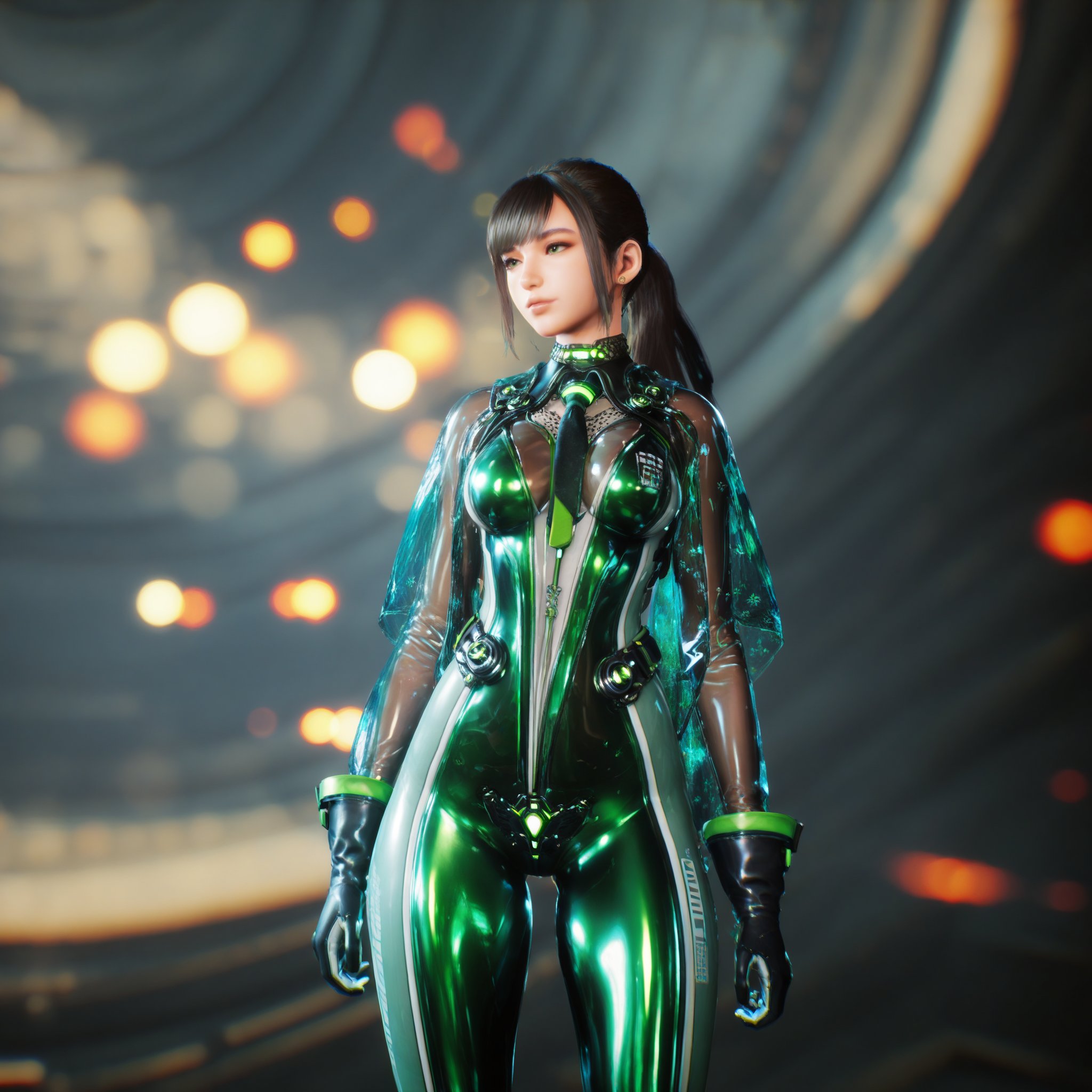 stellarblade style,  3d render,  1female by SoulClone on Tensor.Art