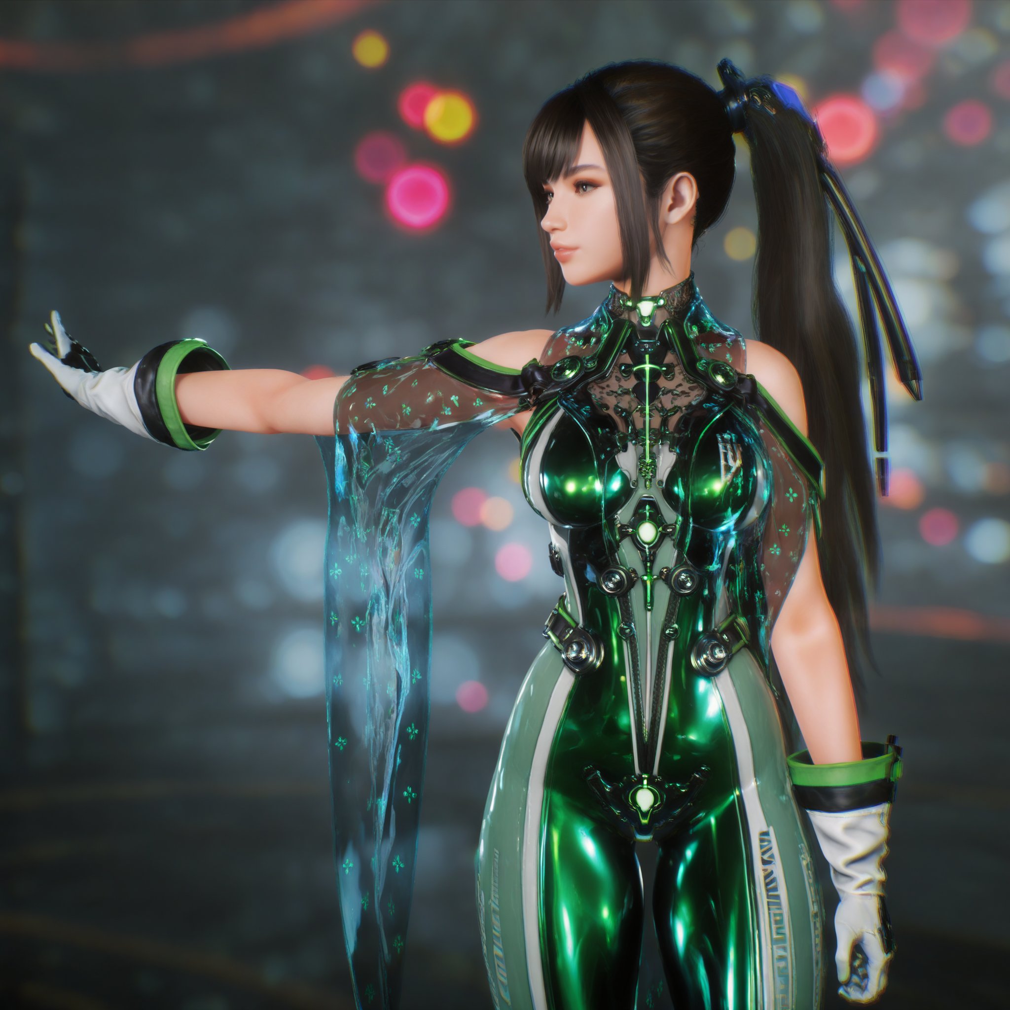 stellarblade style,  3d render,  1female by SoulClone on Tensor.Art