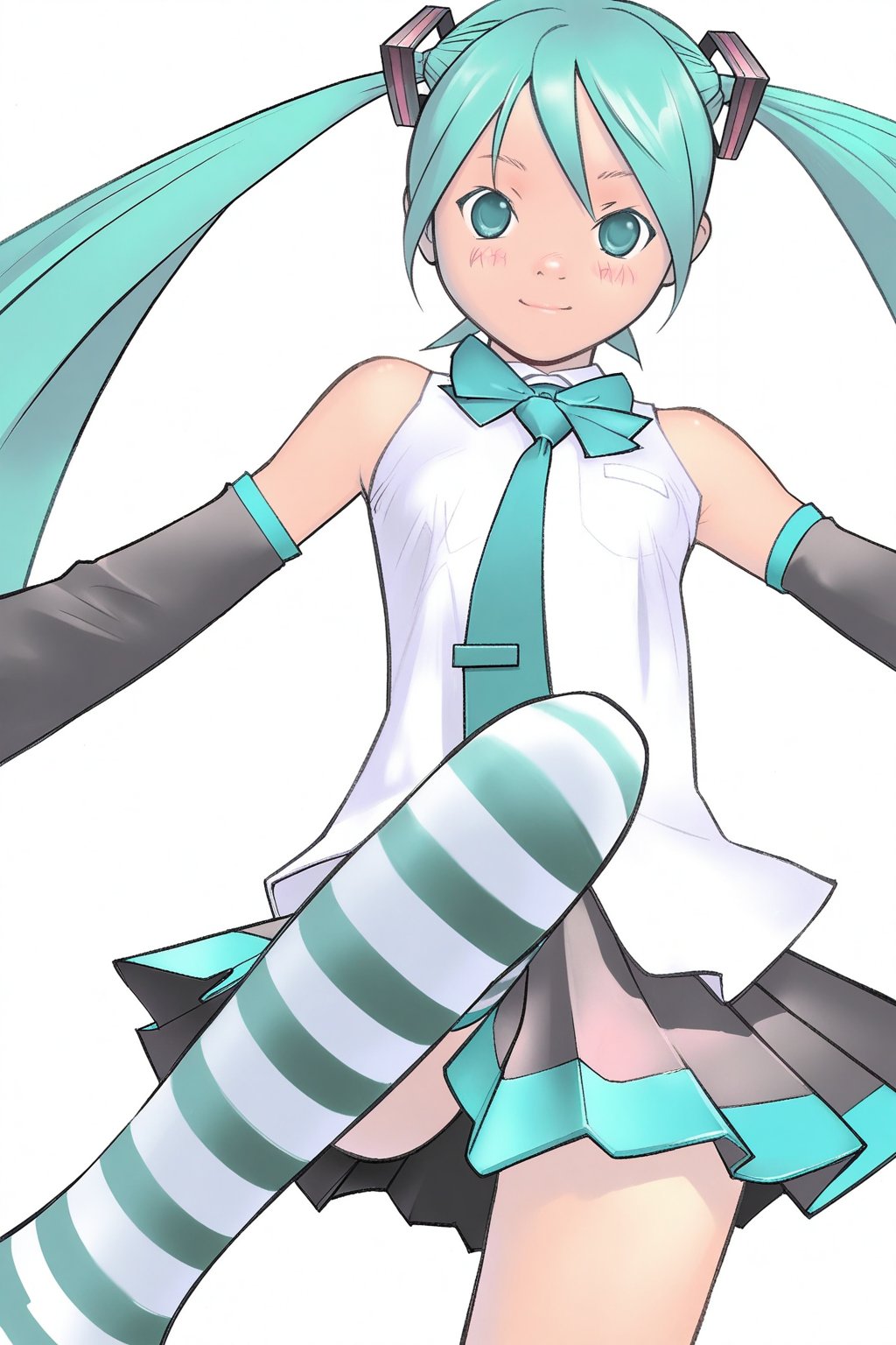 (HanainuArt),  1girl,  hatsune miku by MasteRaccoonMan on Tensor.Art
