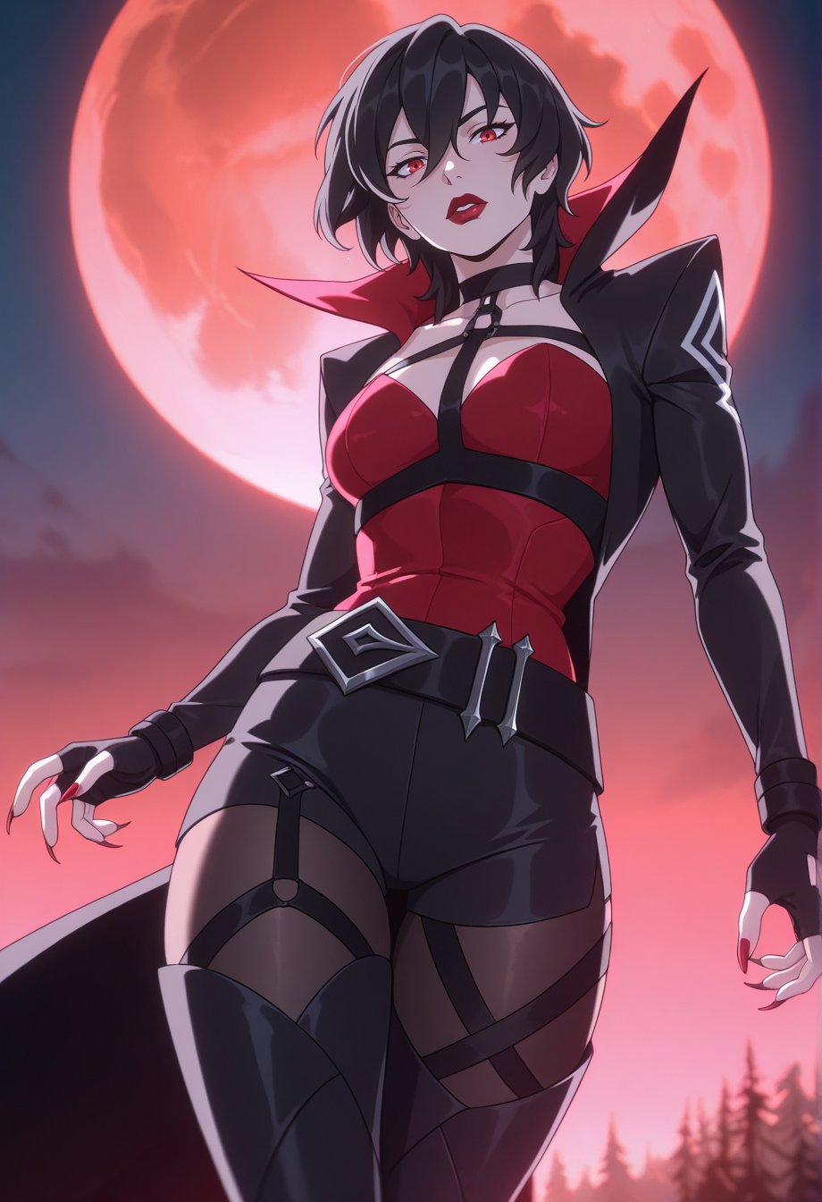 vaynebftb,  1girl,  red eyes by cs12345 on Tensor.Art