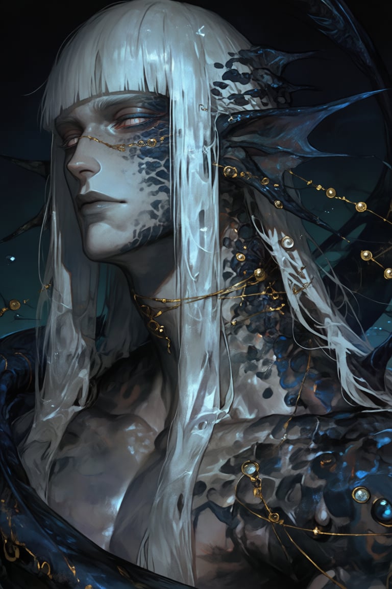SOLO,  pale skin,  male focus by PinkCotton 🎐 on Tensor.Art