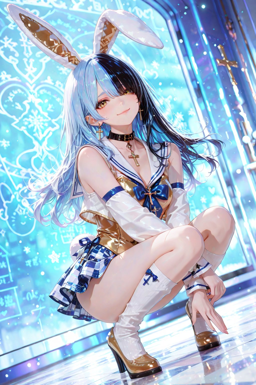 Yukino,  anime girl,  golden eyes by kagenari  on Tensor.Art
