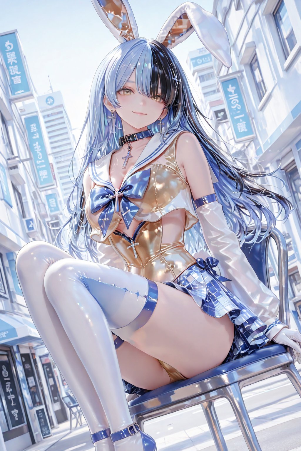 Yukino,  a young girl,  golden eyes by kagenari  on Tensor.Art