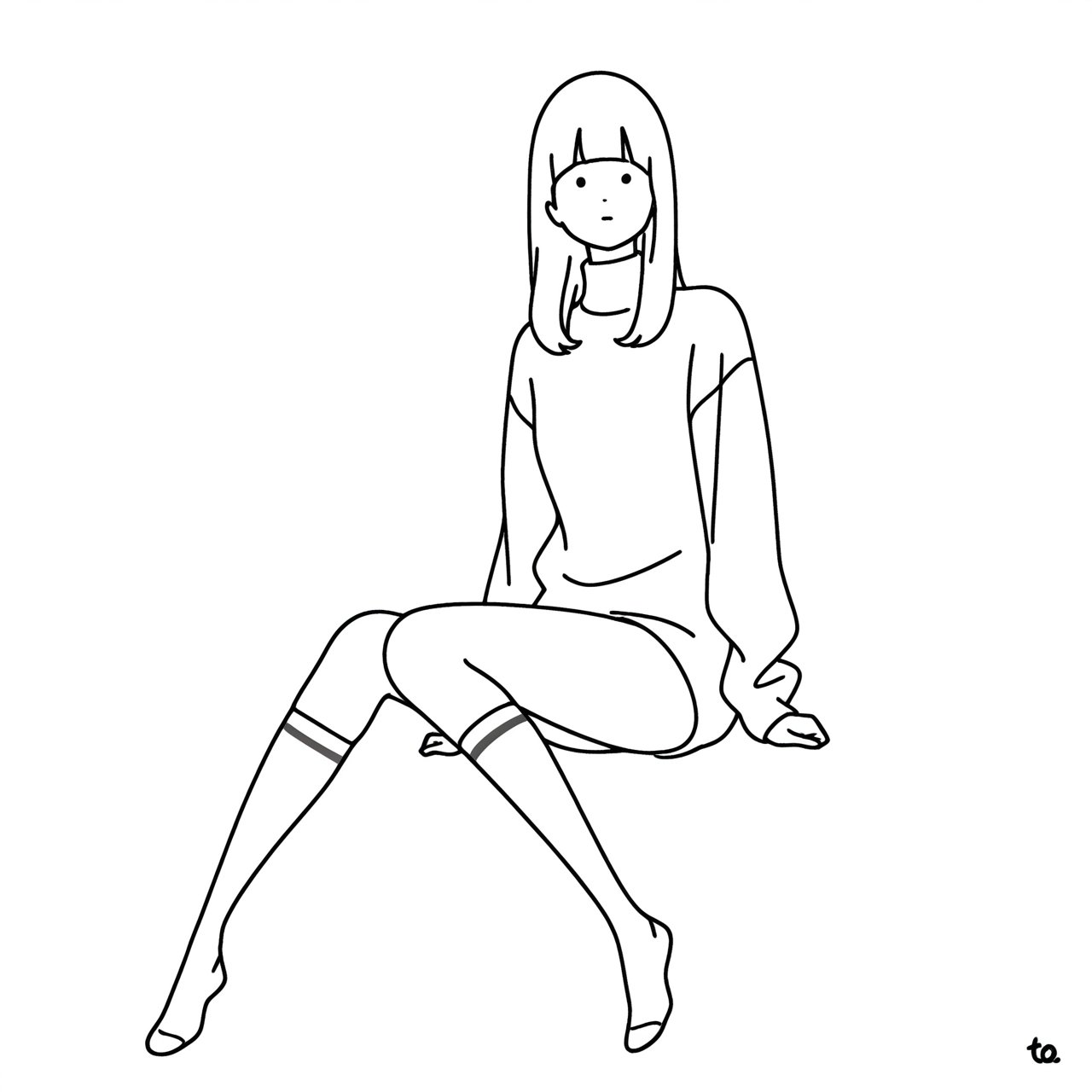 ut,  1girl,  greyscale by Tiger-liliiiy on Tensor.Art