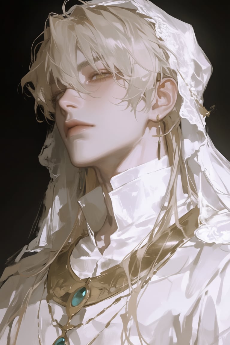 solo,  blonde hair,  1boy by PinkCotton 🎐 on Tensor.Art