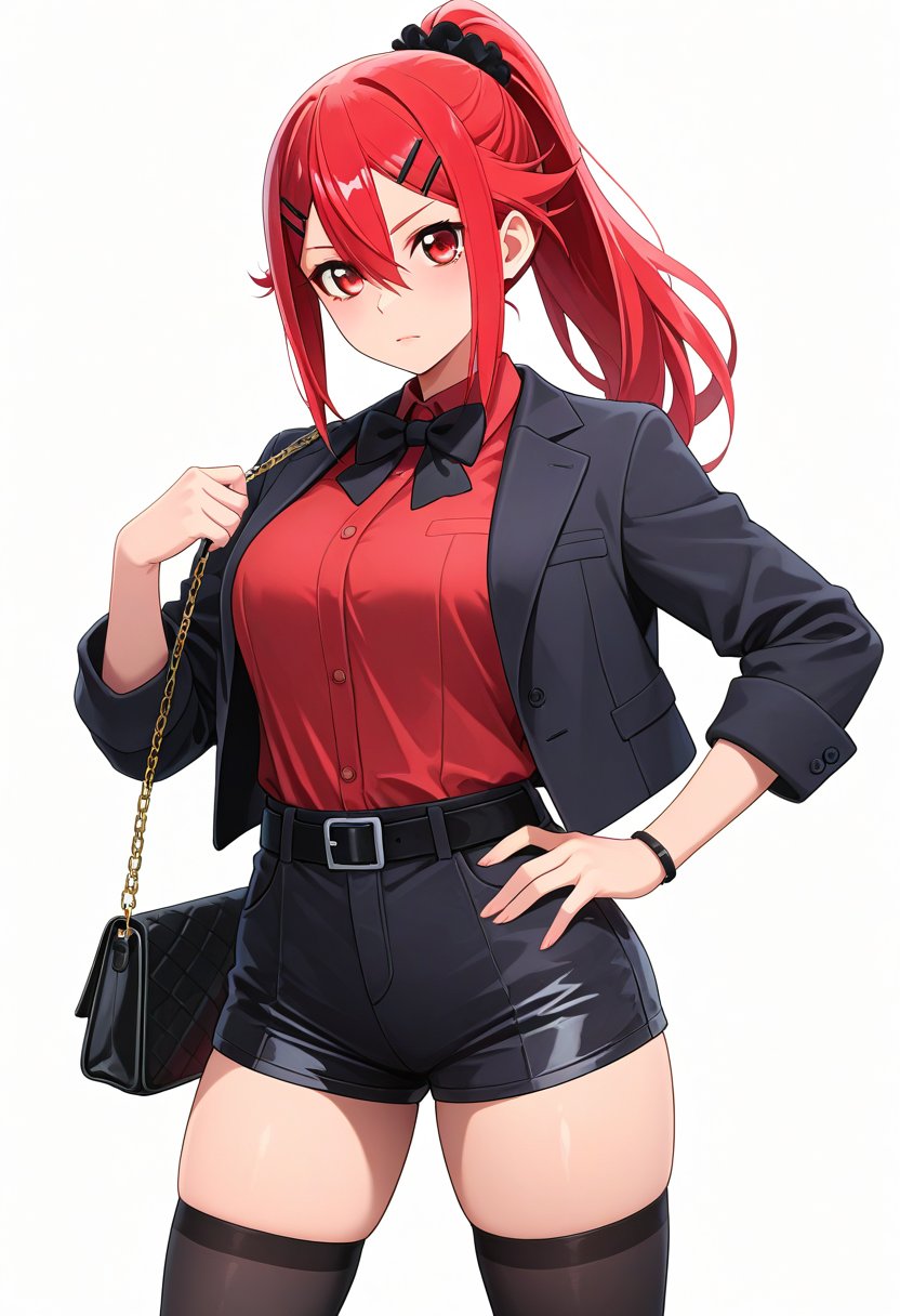 blk_trch__kishimojin_ichika,  tachi-e,  anime coloring by PSYREN fans on Tensor.Art