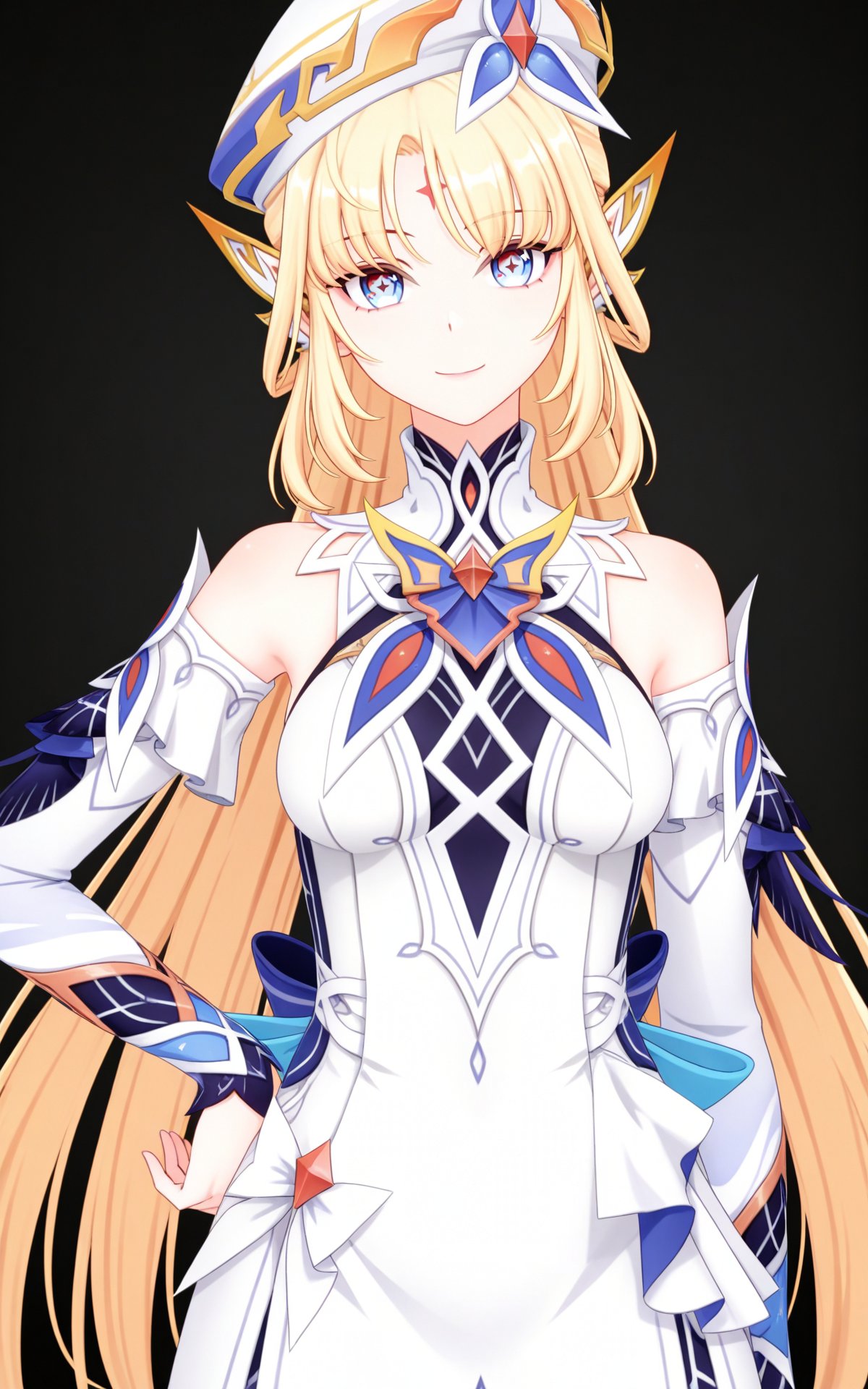 1girl,  solo,  blonde hair by DJ大江东去 on Tensor.Art