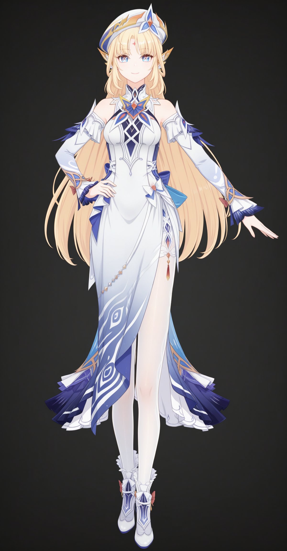 1girl,  solo,  blonde hair by DJ大江东去 on Tensor.Art