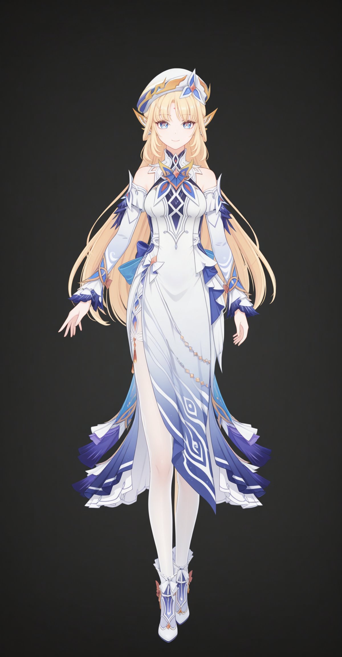 1girl,  solo,  blonde hair by DJ大江东去 on Tensor.Art