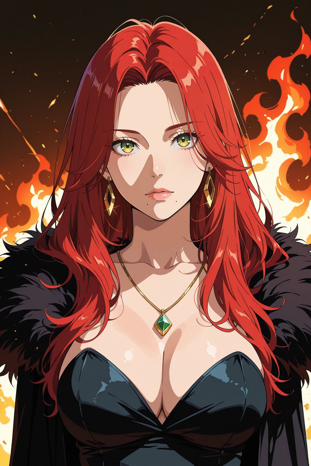 (anime coloring,  anime screencap),  1girl by Nenel_SSJBlue on Tensor.Art