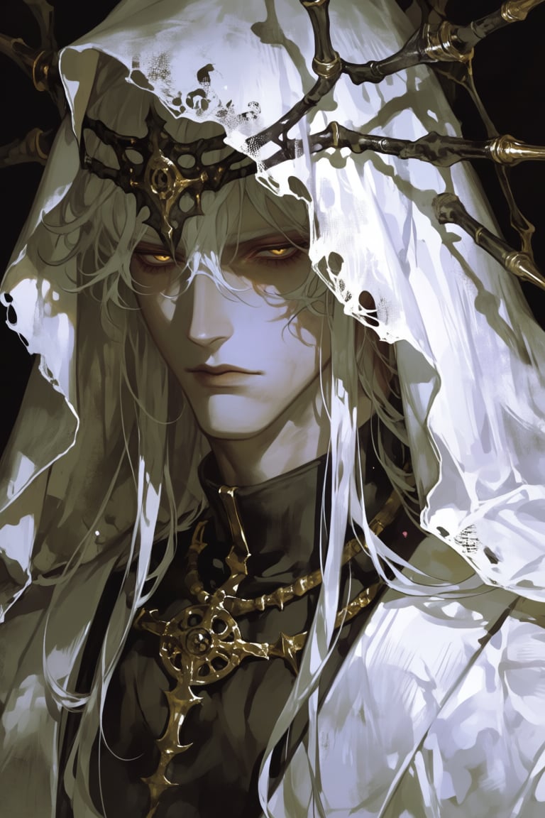 solo,  blonde hair,  1boy by PinkCotton 🎐 on Tensor.Art