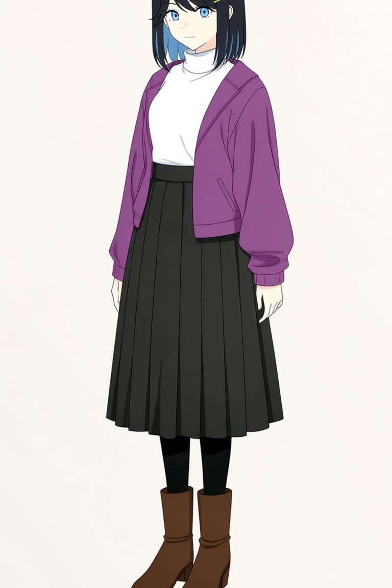 yui_giteki,  multicolored hair,  hairclip by だれとく紳士 on Tensor.Art