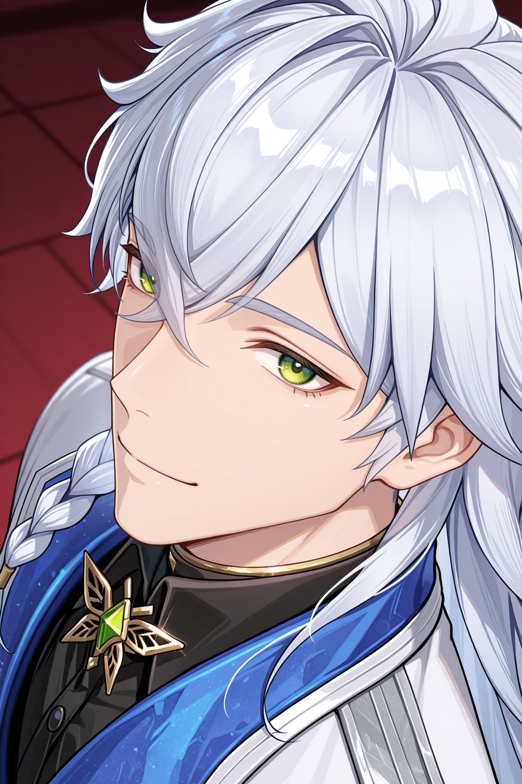 male focus,  1boy,  baicang \(nte\) by Lineko on Tensor.Art
