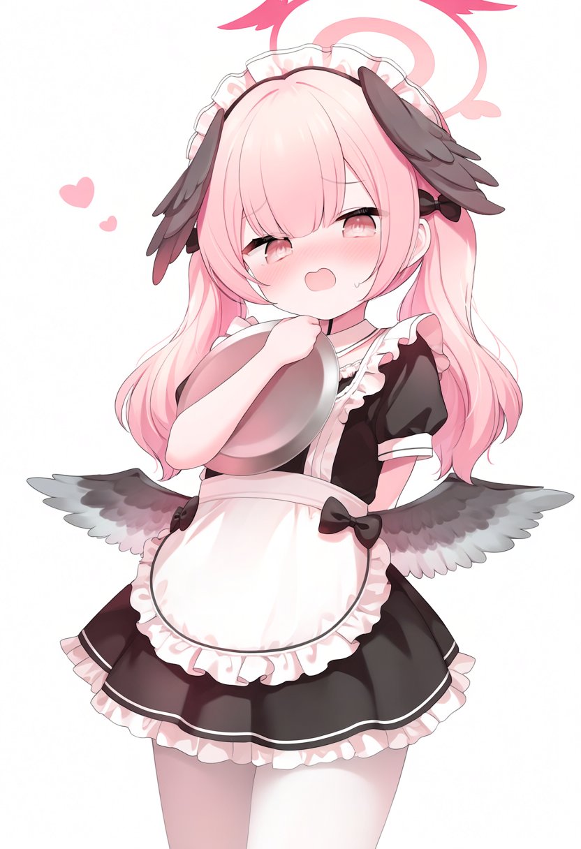 koharu \(blue archive\),  black bow,  black wings by 青秋 on Tensor.Art
