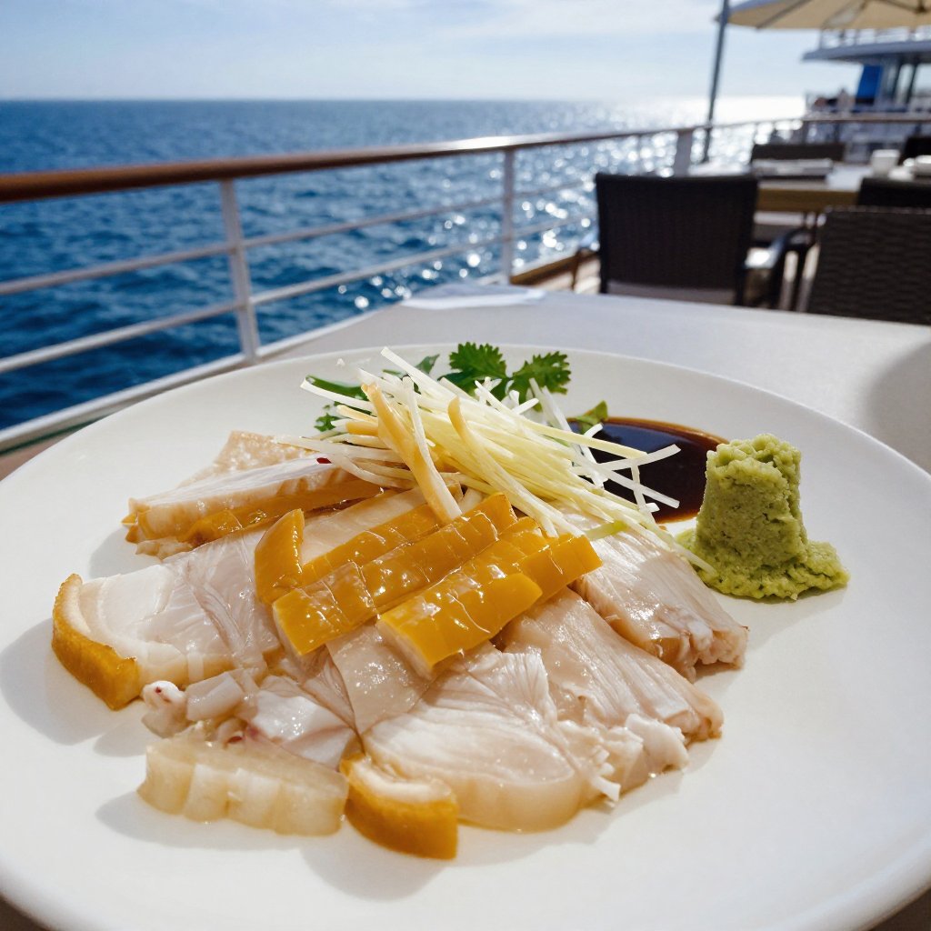 Ultra-realistic food photography featuring authentic Taiwanese Smoked Shark (Smoked Shark / Shark Smoke / 鯊魚煙 / 鲨鱼烟) as th...