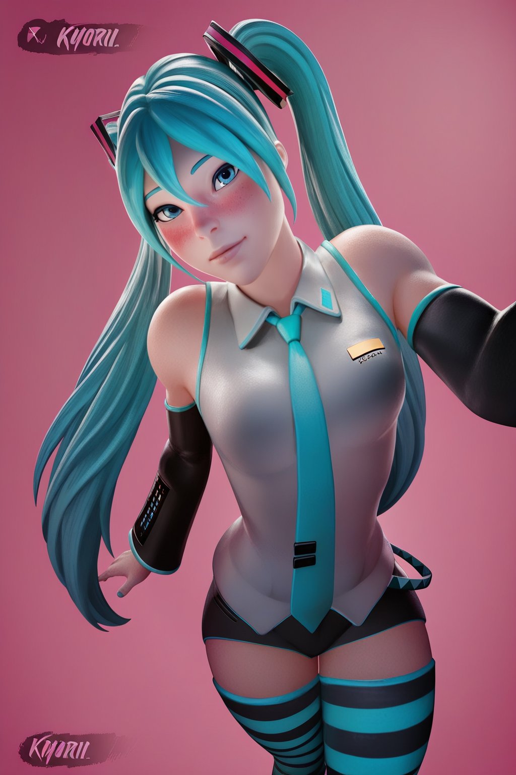 (Kyori17Art,  3d),  1girl by MasteRaccoonMan on Tensor.Art