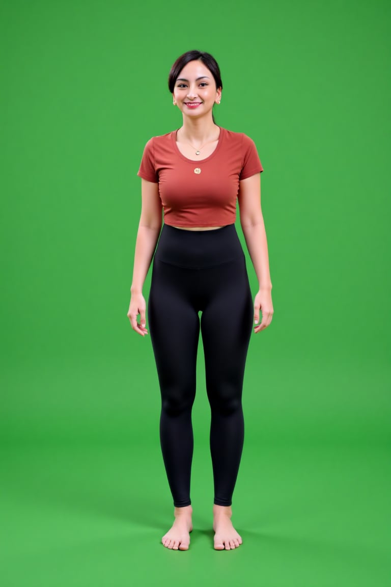 1girl,  A photograph of a young woman with light brown skin and short,  dark hair tied back by Zero-Moralezz on Tensor.Art
