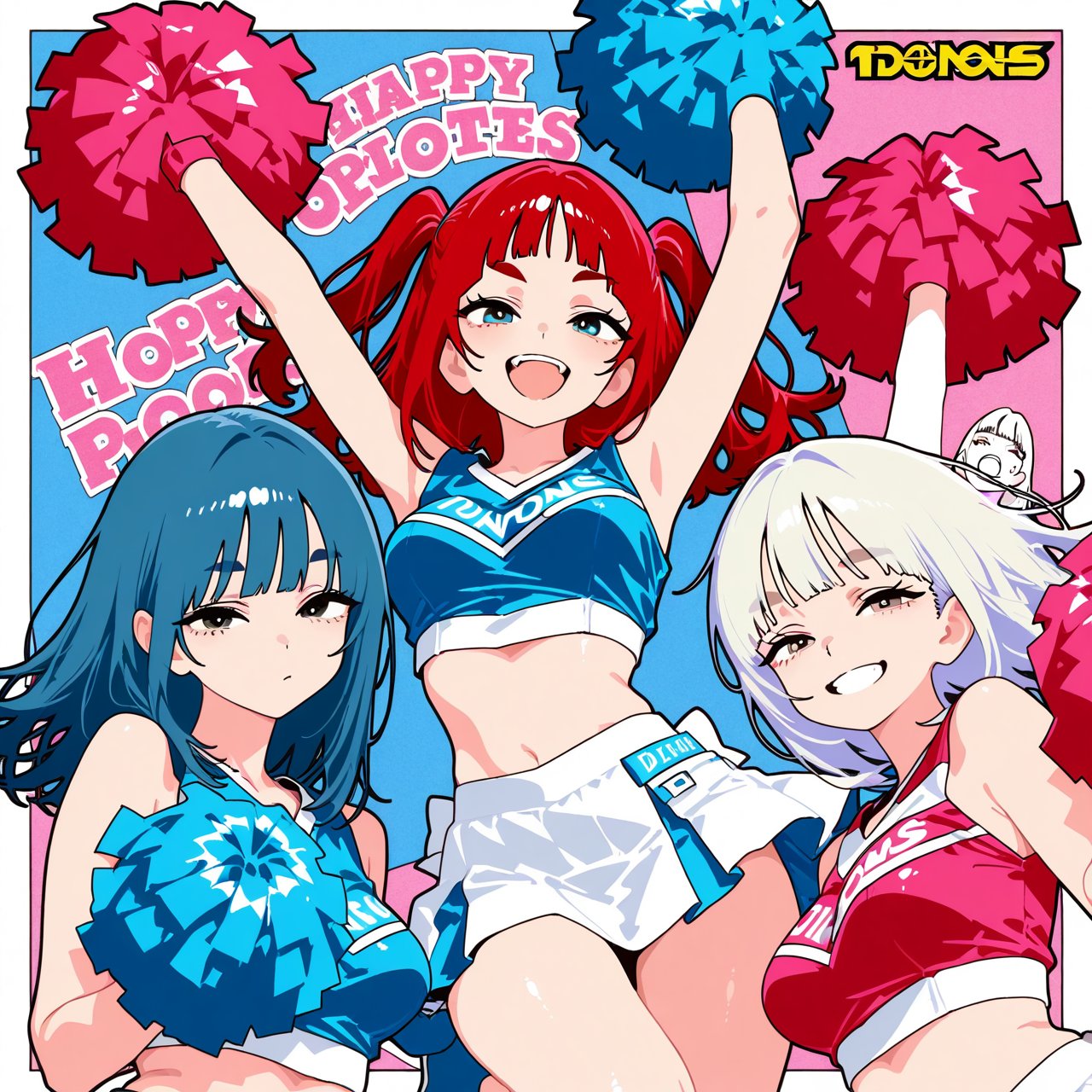 minchi,  3girls,  detailed by Tiger-liliiiy on Tensor.Art