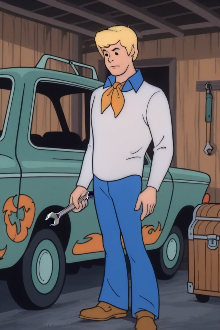 Classic Scooby-doo,  Fred Jones,  1boy by Oliver DR on Tensor.Art