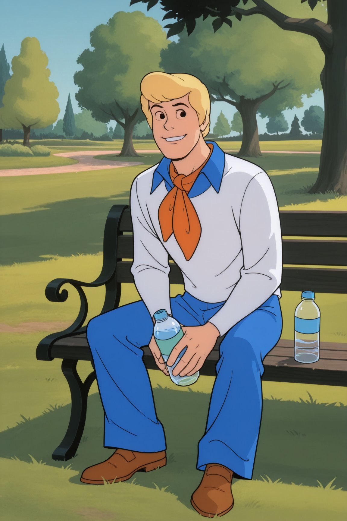 Classic Scooby-doo,  Fred Jones,  1boy by Oliver DR on Tensor.Art