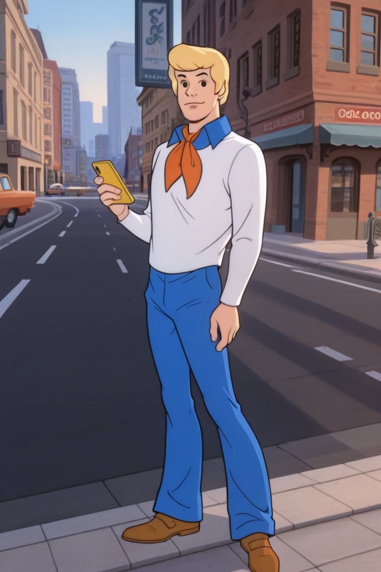 Classic Scooby-doo,  Fred Jones,  1boy by Oliver DR on Tensor.Art