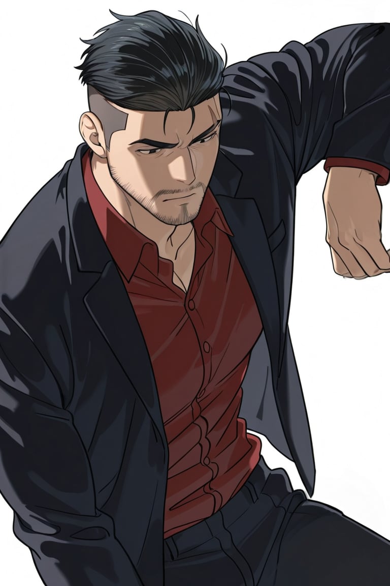 Myeongsik Bae\(Special Civil Servant\),  SCSBae,  black hair by Berthault on Tensor.Art