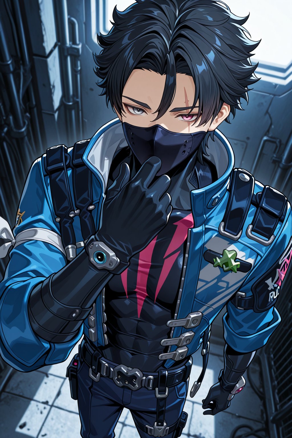 male focus,  1boy,  chaos \(nte\) by Lineko on Tensor.Art