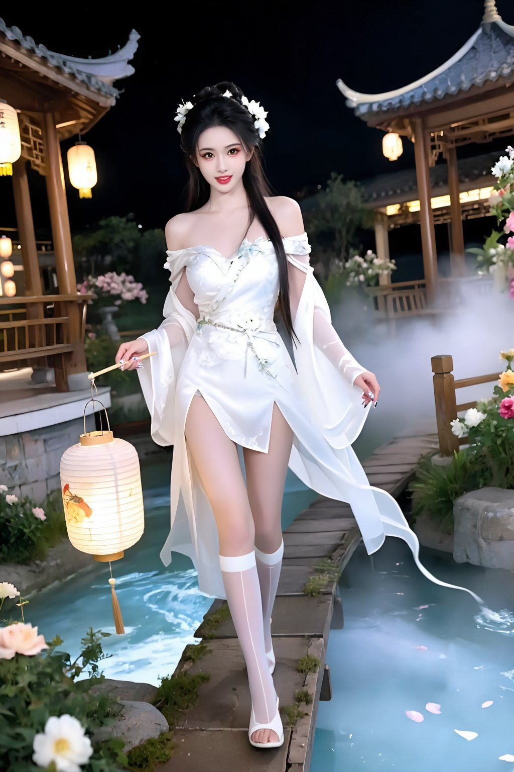 Exceptional quality,  ranked number one. Inspiration: Courtyard,  lantern. Scene: In the pitch-black night by newsans23 on...