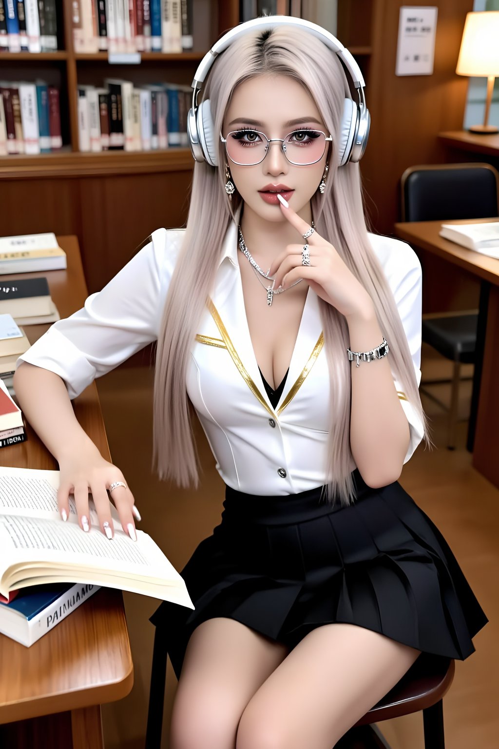 Exceptional quality,  ranked number one. Inspiration: Learning,  libraries by newsans23 on Tensor.Art