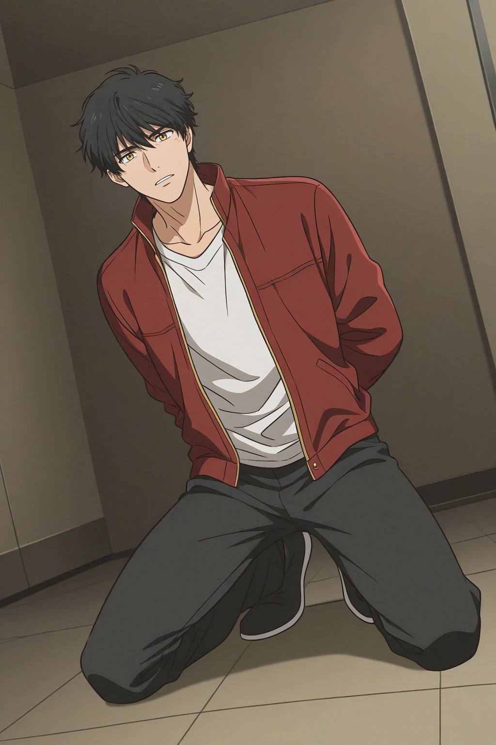 anime screencap,  anime coloring,  source_anime by dog on Tensor.Art