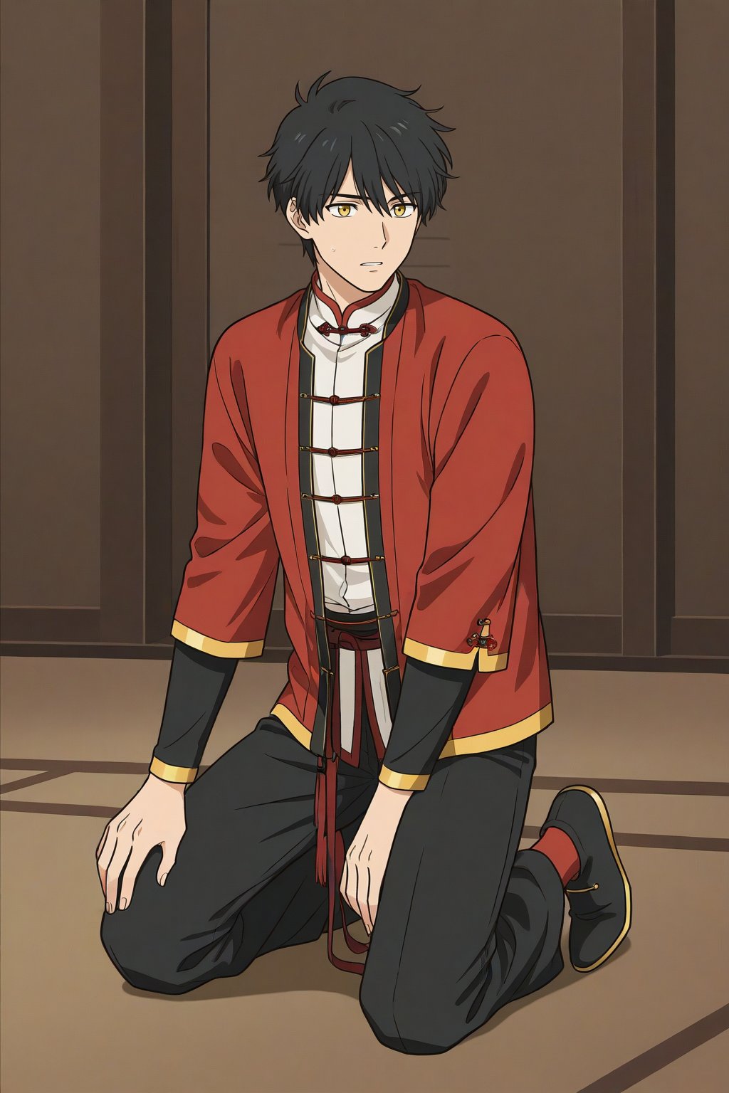 anime screencap,  anime coloring,  source_anime by dog on Tensor.Art