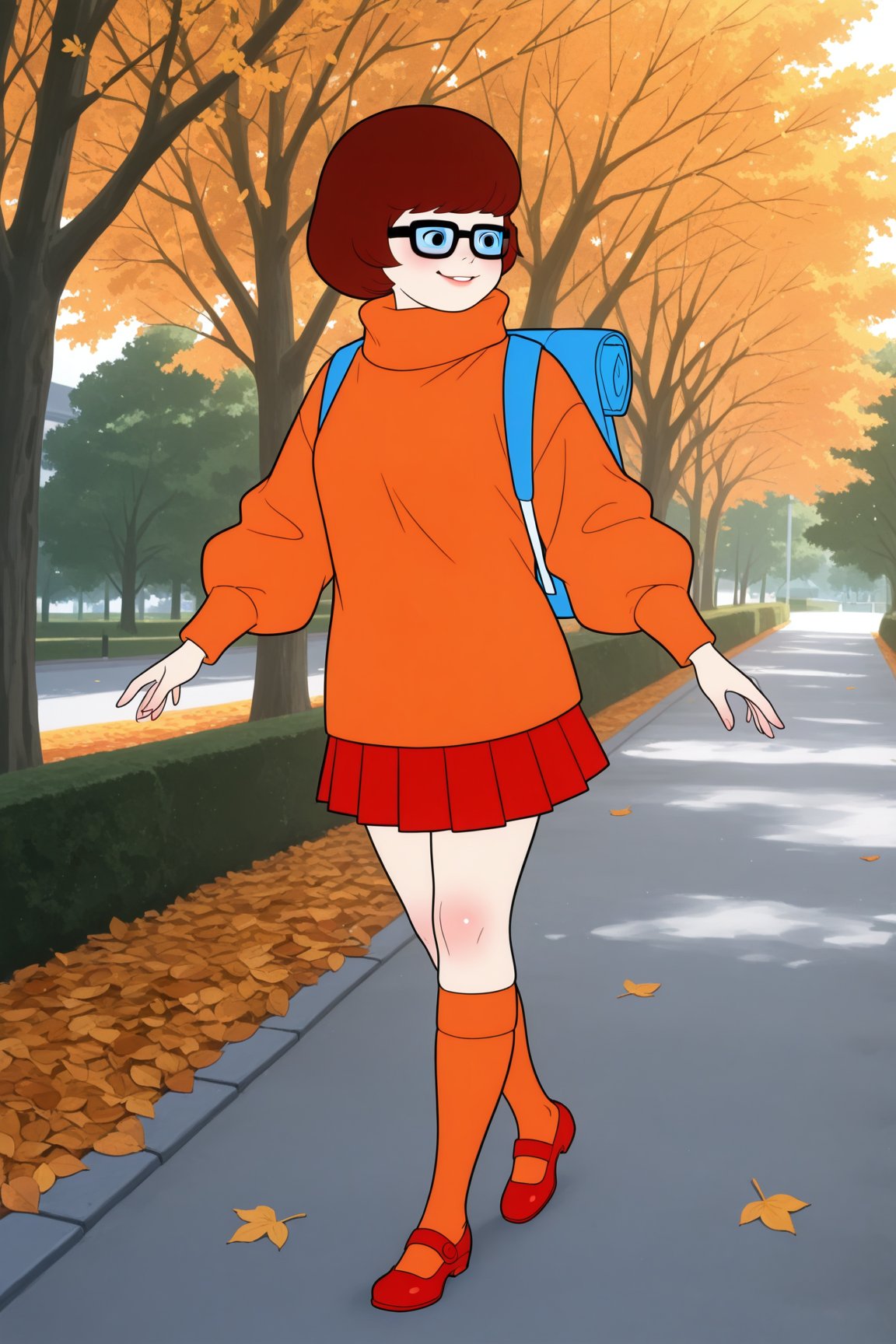 Classic Scooby-doo,  Velma Dinkley,  smile by Oliver DR on Tensor.Art