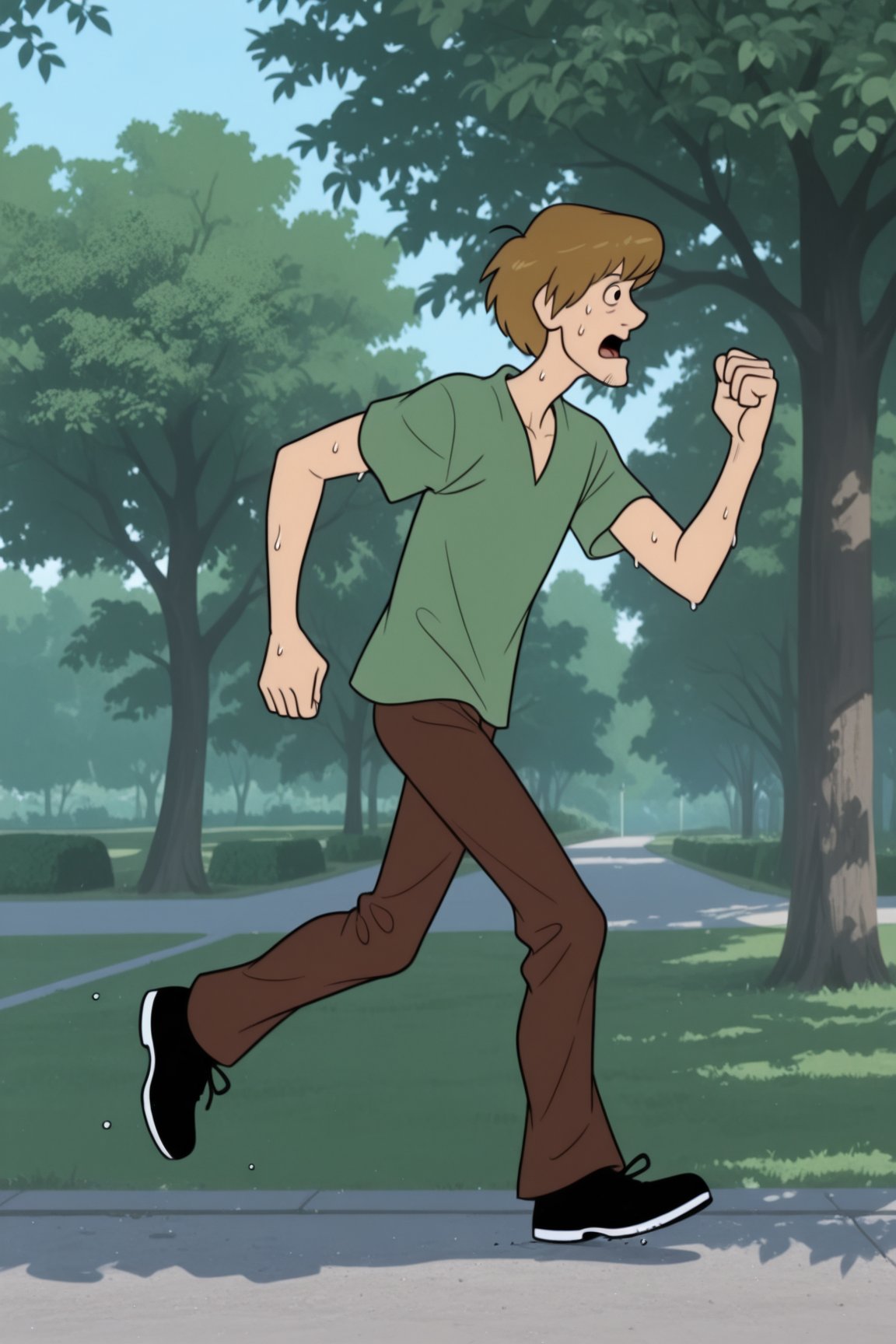 Classic Scooby-doo,  Shaggy Rogers,  1boy by Oliver DR on Tensor.Art