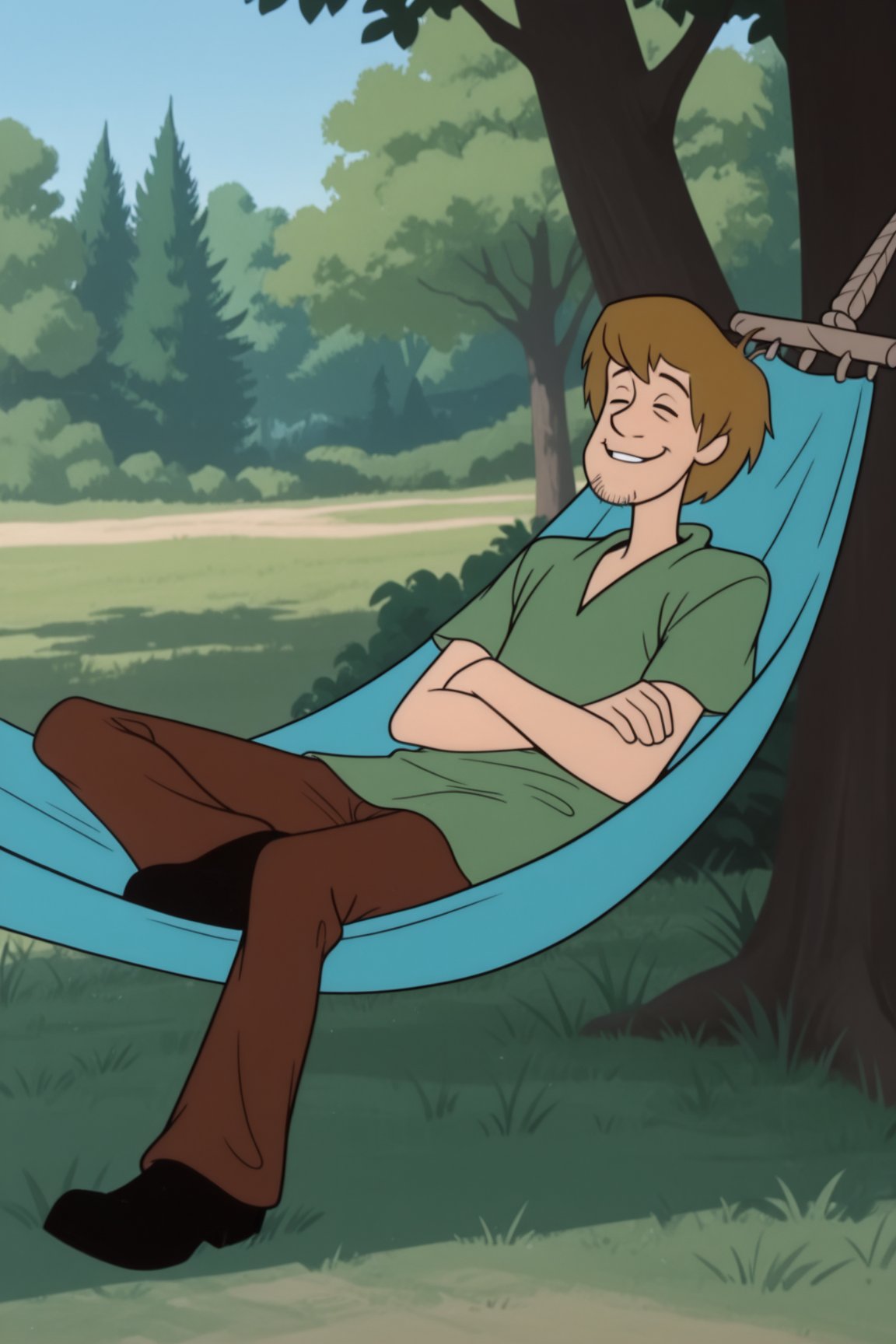 Classic Scooby-doo,  Shaggy Rogers,  1boy by Oliver DR on Tensor.Art