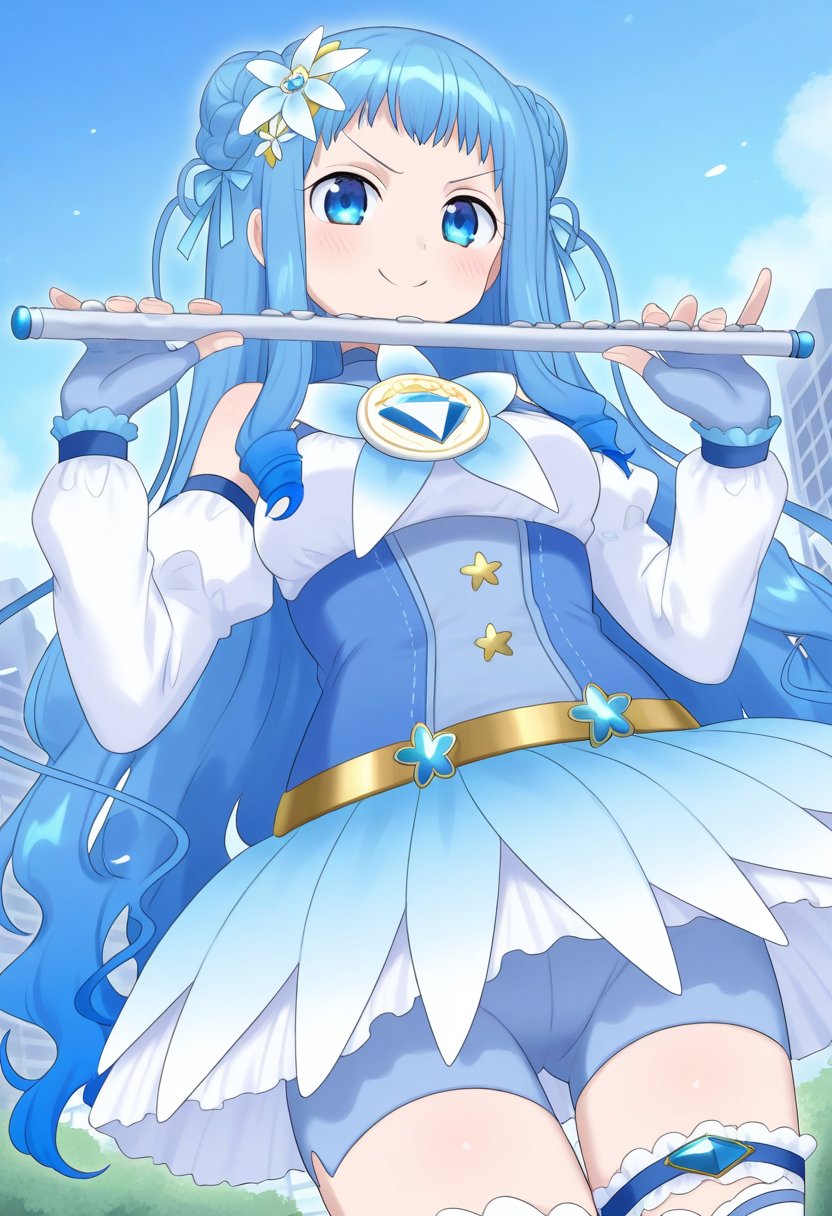 bluestarexphantom,  magical girl,  1girl by dodinhutsor on Tensor.Art
