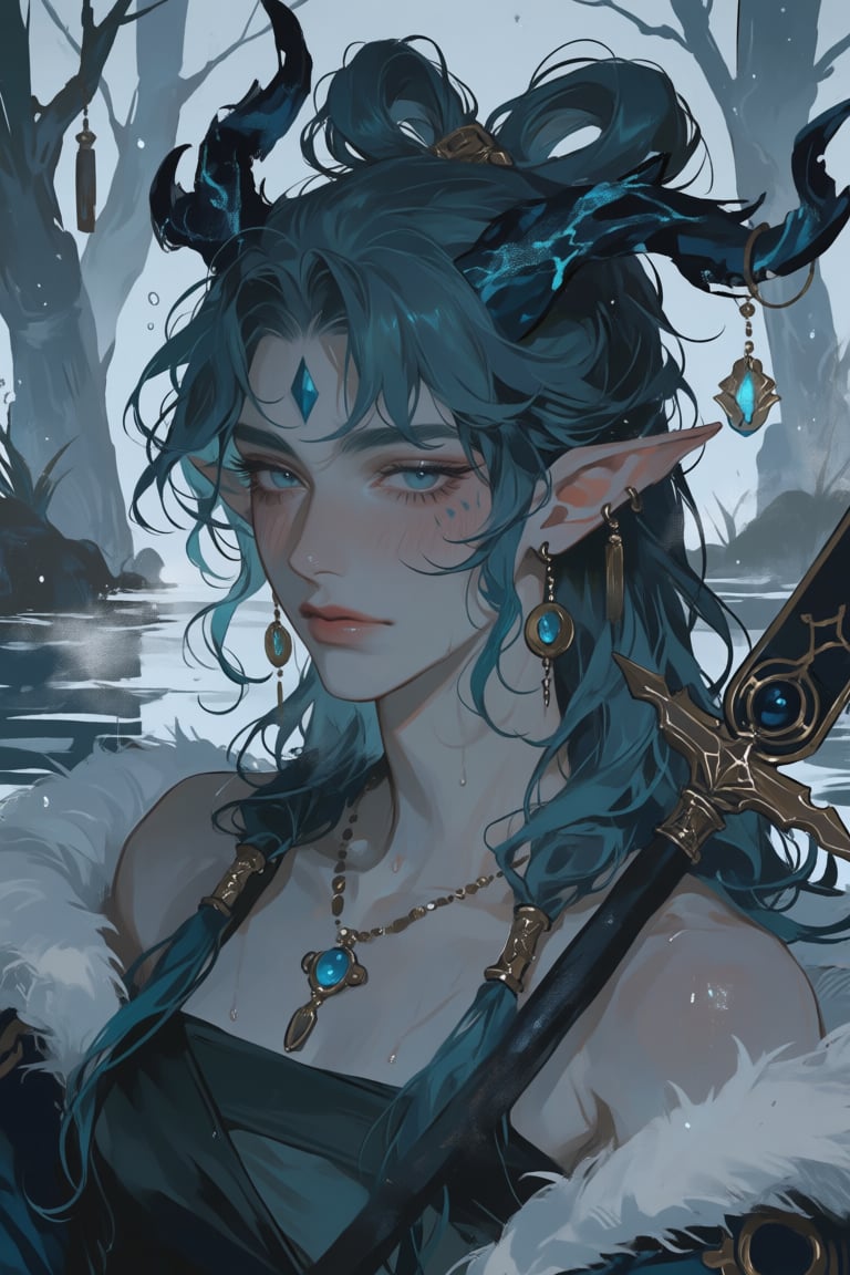 Woman,  solo,  long hair by PinkCotton 🎐 on Tensor.Art