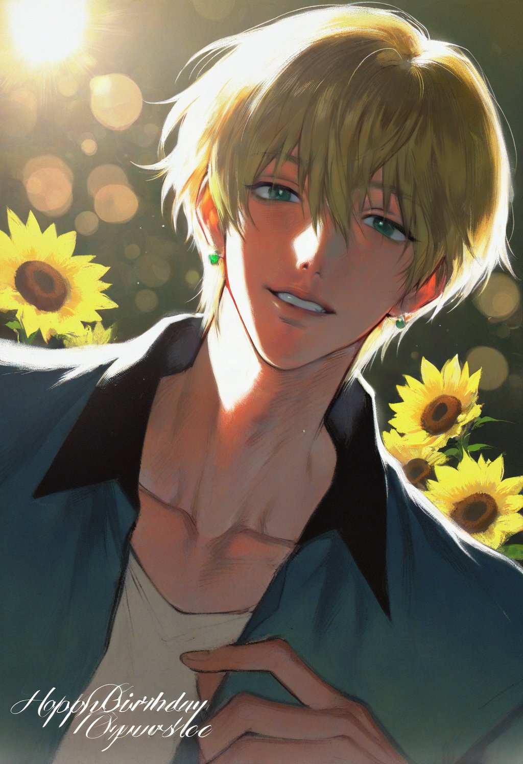 solo,  looking at viewer,  smile by ❤︎ ·̩͙  郑艺云 on Tensor.Art